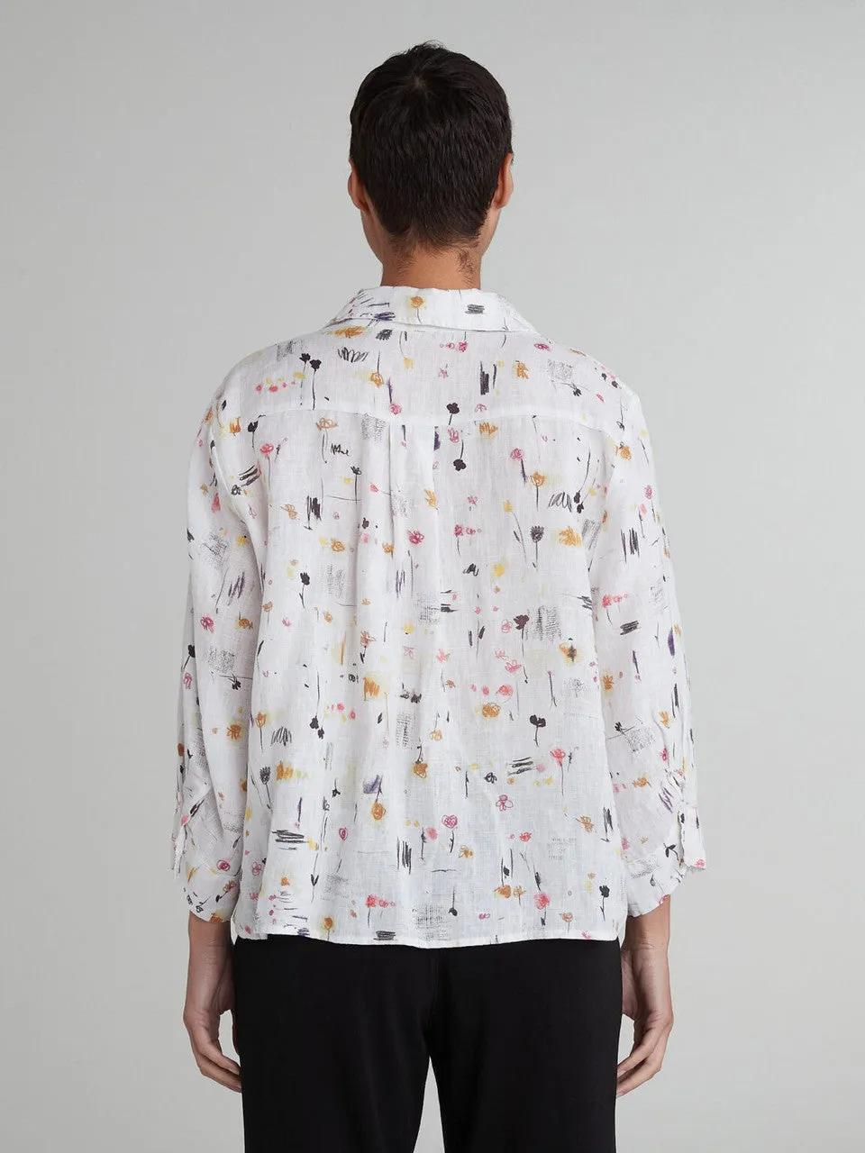 Doodle Crop Shirt