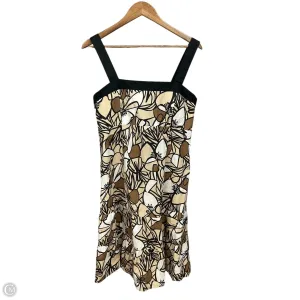 Dress Casual Short By R And K Originals In Brown & Cream, Size: Xl