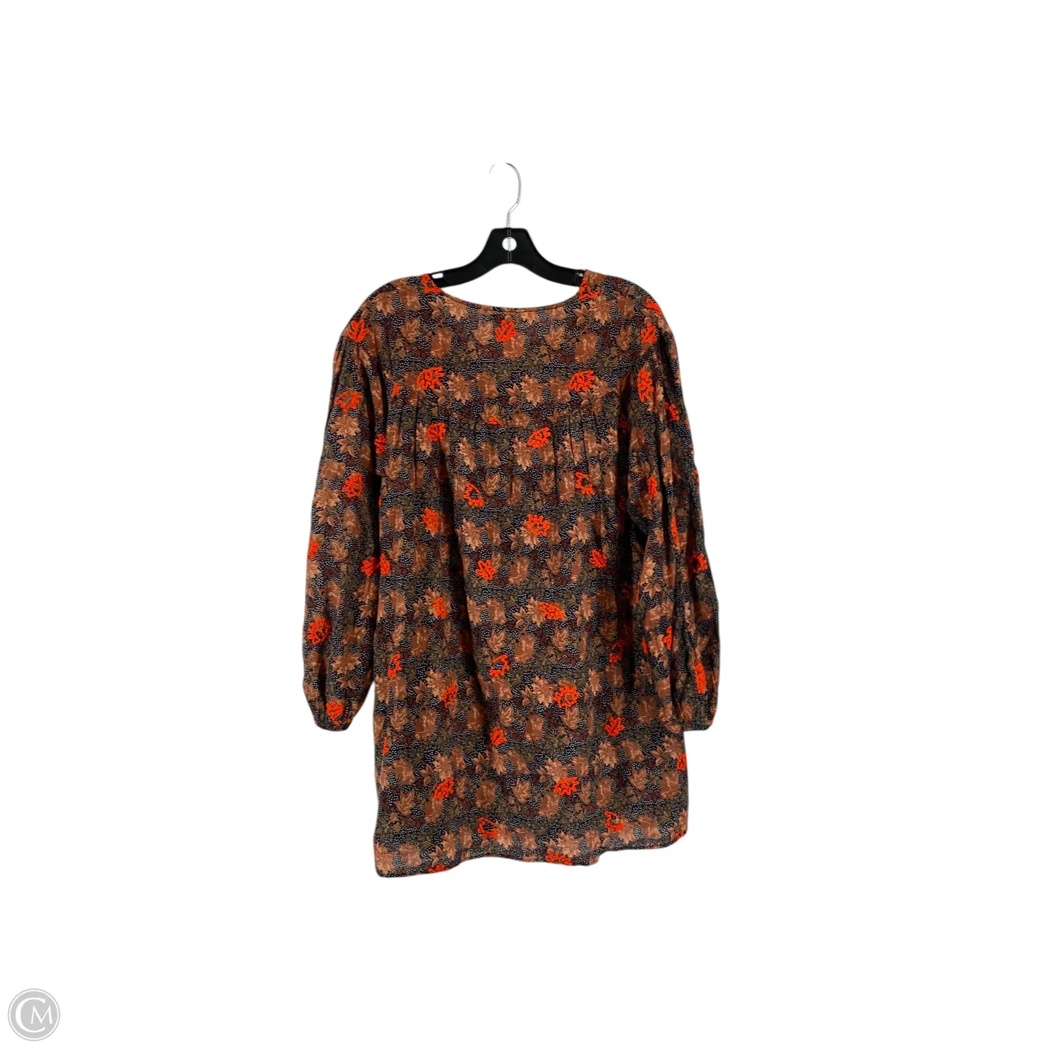 Dress Casual Short By Zara In Black & Brown, Size: Xs