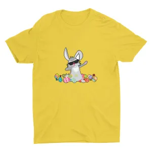 Easter Dabbing Bunny Cotton Tee