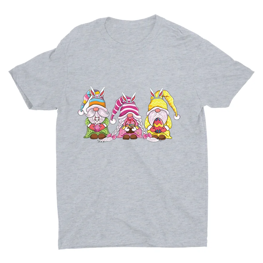 Easter Gnome Printed Cotton Tee