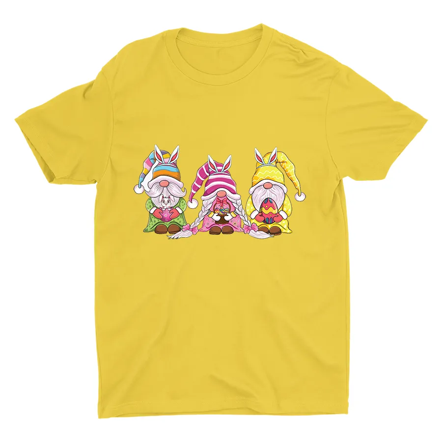 Easter Gnome Printed Cotton Tee