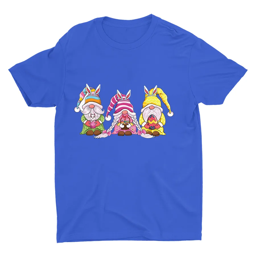 Easter Gnome Printed Cotton Tee