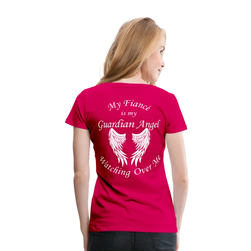 Fiancé Guardian Angel Women’s Premium T-Shirt