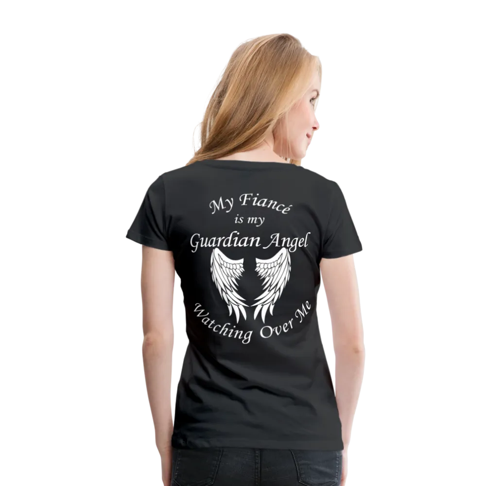 Fiancé Guardian Angel Women’s Premium T-Shirt