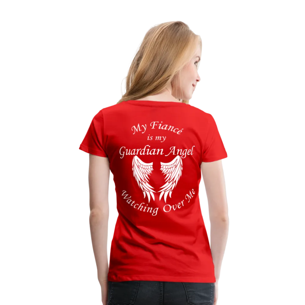 Fiancé Guardian Angel Women’s Premium T-Shirt