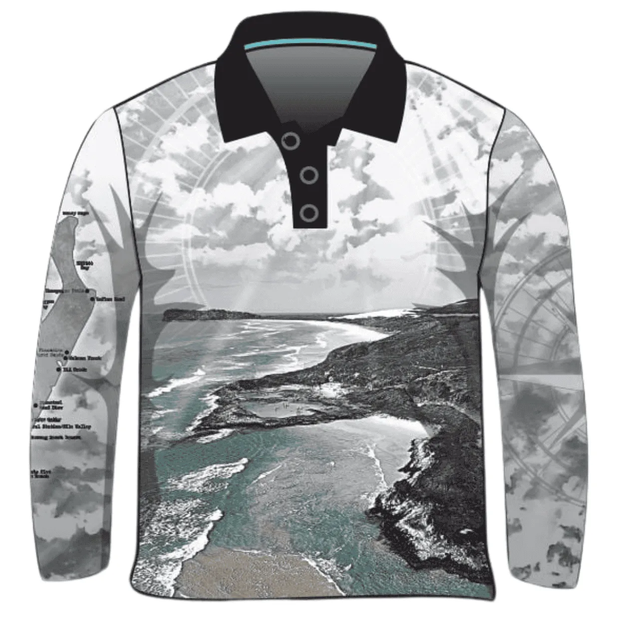 Fraser Island | Escape Explore Fraser Island (K'gari) Fishing Shirt (2025) ★Pre-Order★