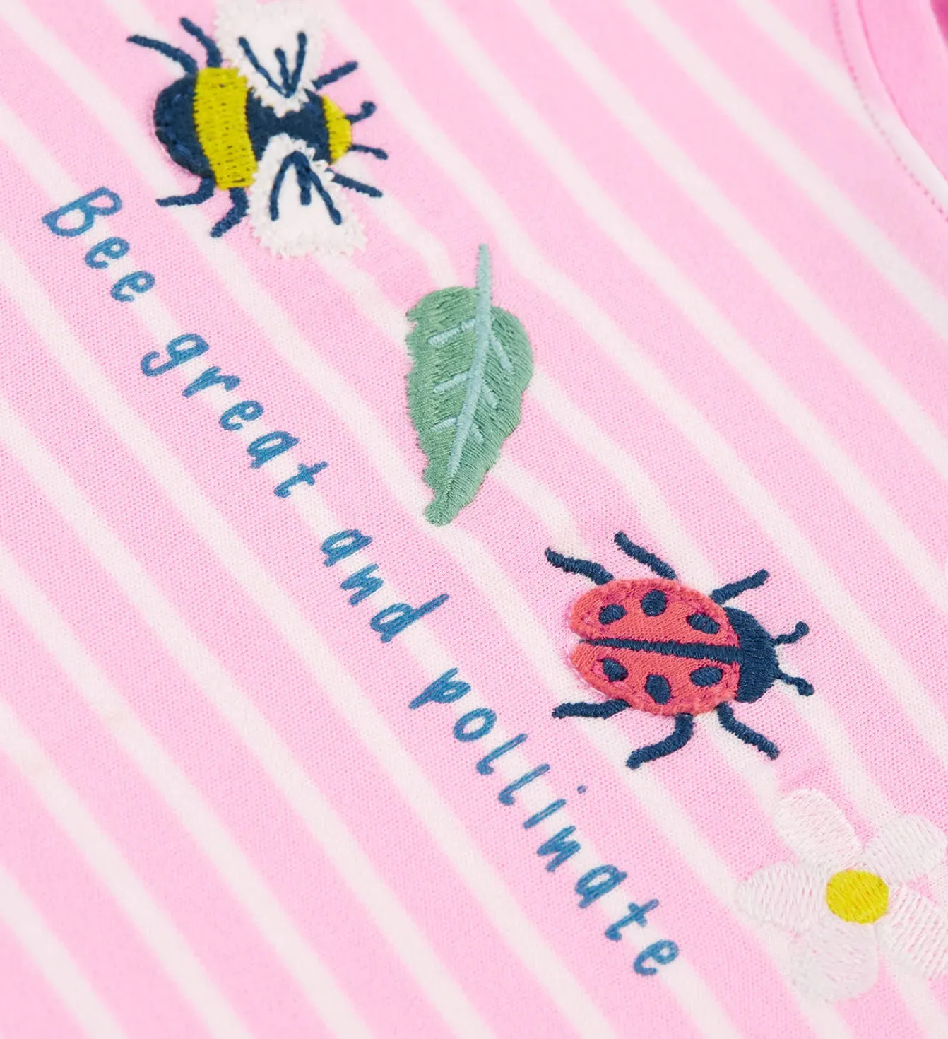 Frugi Camille Bee Great T-Shirt Pe1pi
