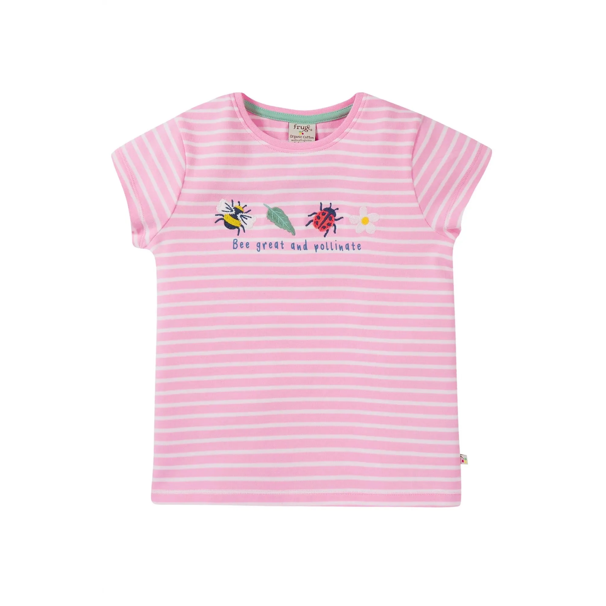 Frugi Camille Bee Great T-Shirt Pe1pi