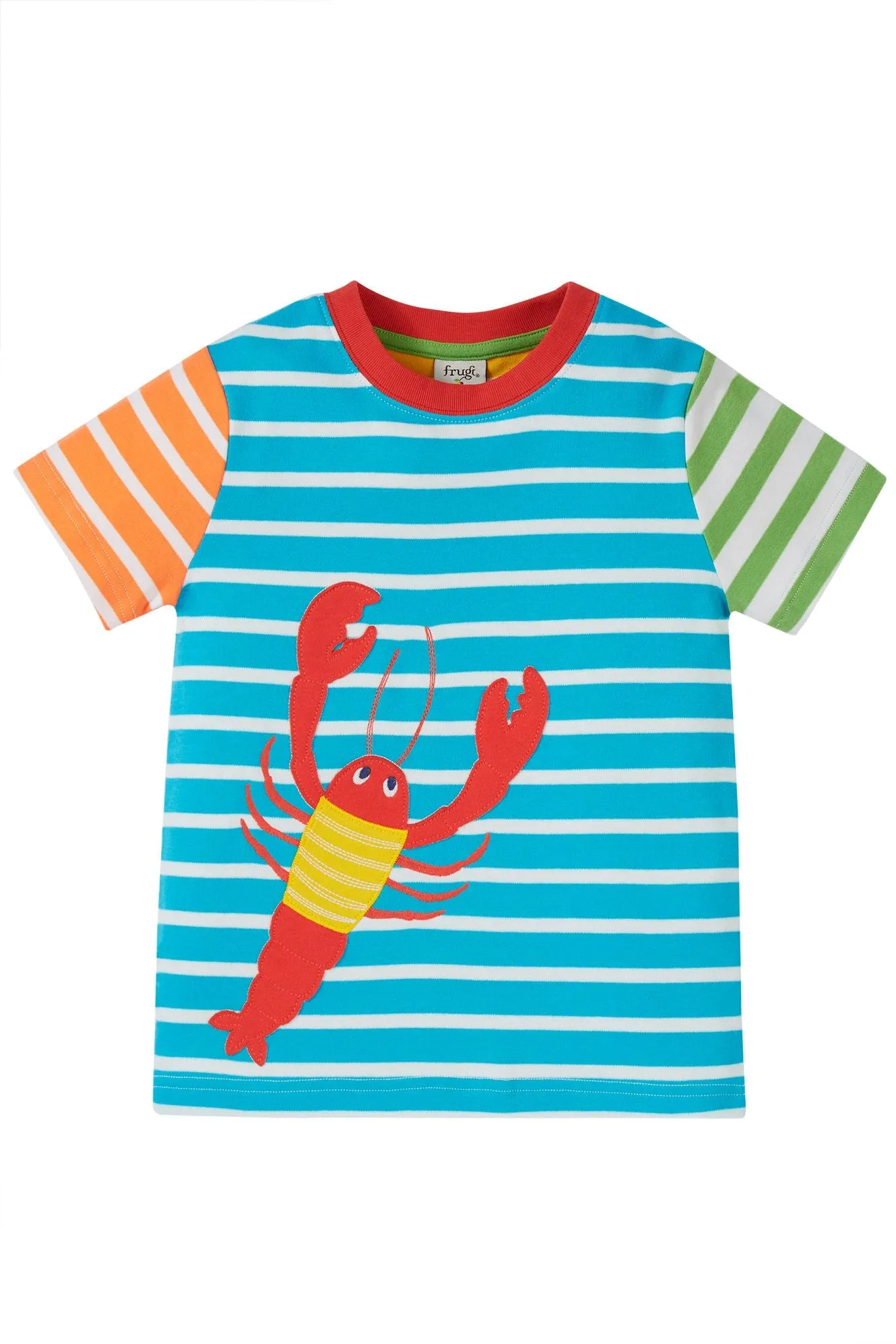 Frugi Hotchpotch Lobster T-Shirt Pp29i