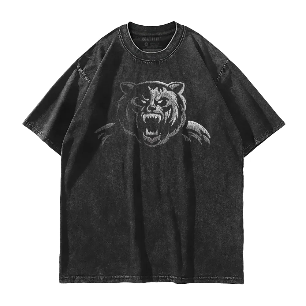 Furious Bear Washed T-Shirt