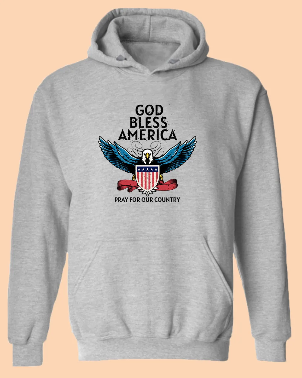 God Bless America pray for our Country hoodie