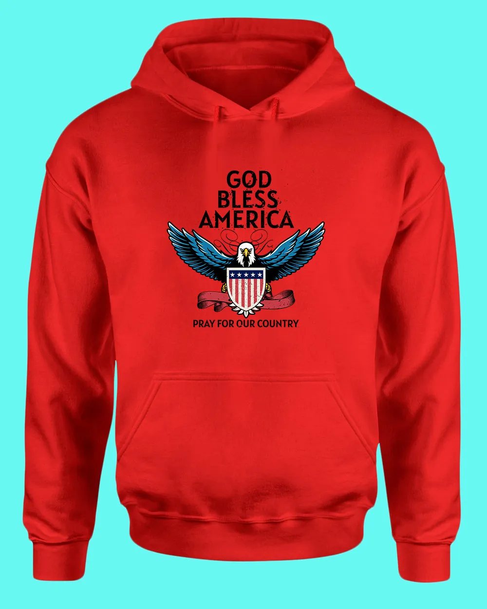 God Bless America pray for our Country hoodie
