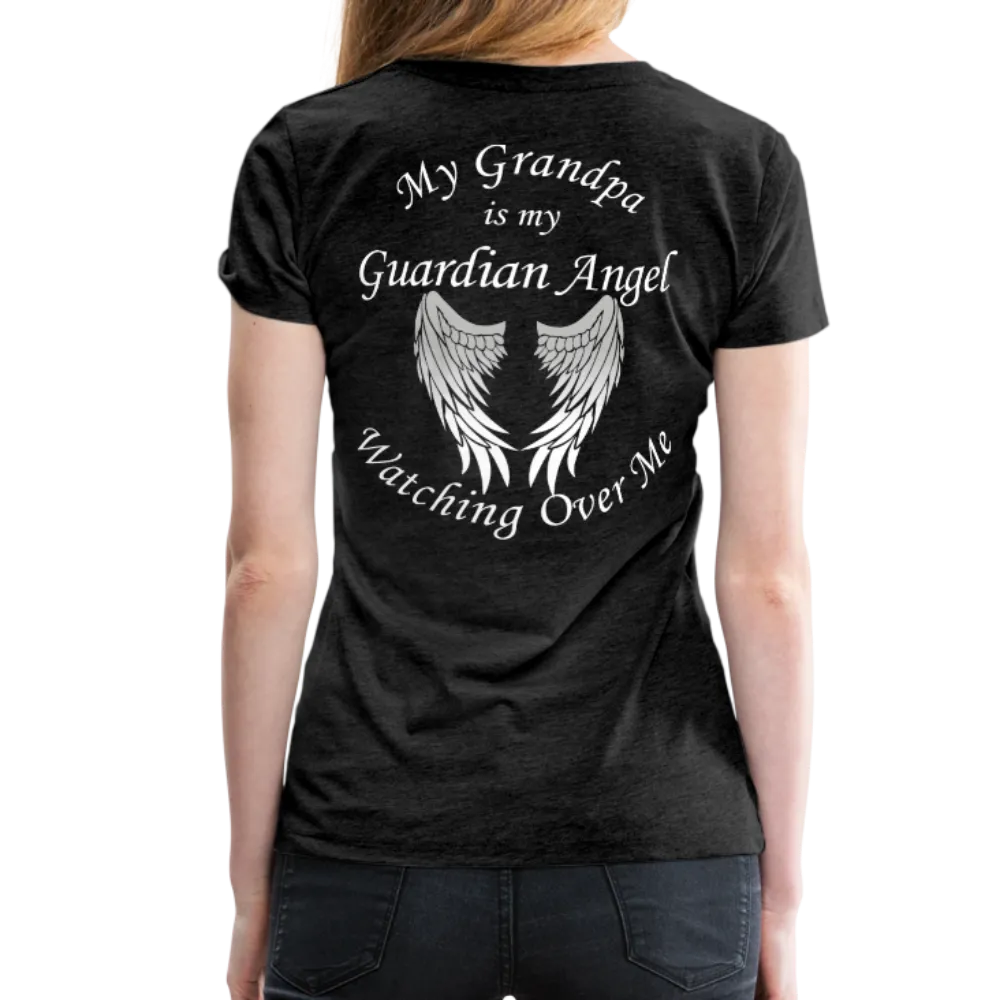 Grandpa Guardian Angel Women’s Premium T-Shirt (CK1458W)