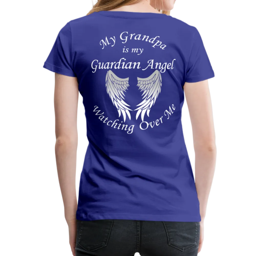 Grandpa Guardian Angel Women’s Premium T-Shirt (CK1458W)