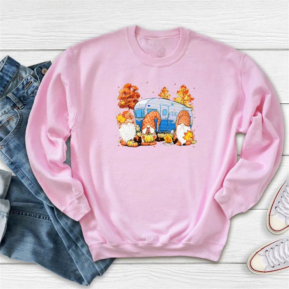 Graphic long Sleeve Shirts Blue Car