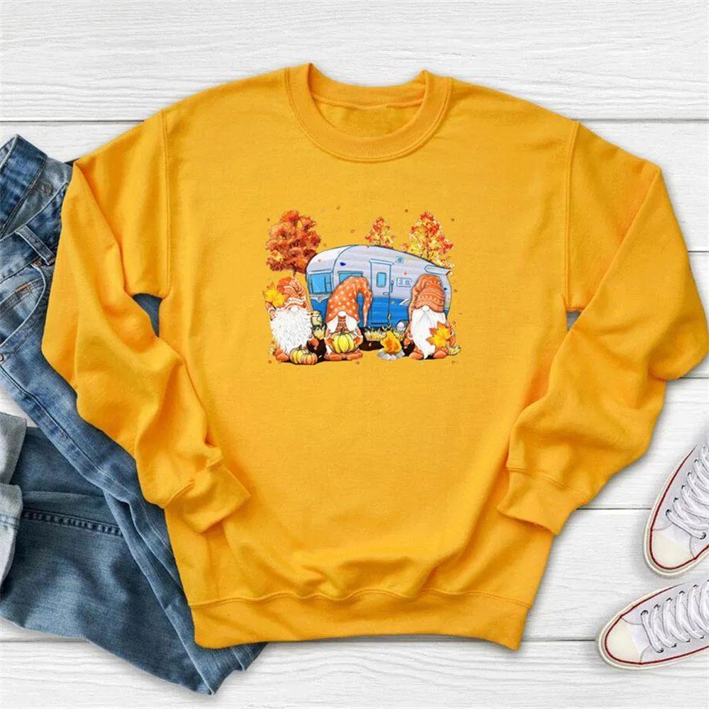 Graphic long Sleeve Shirts Blue Car