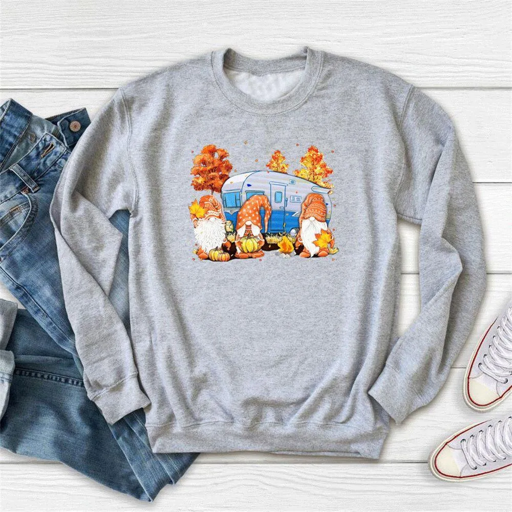 Graphic long Sleeve Shirts Blue Car