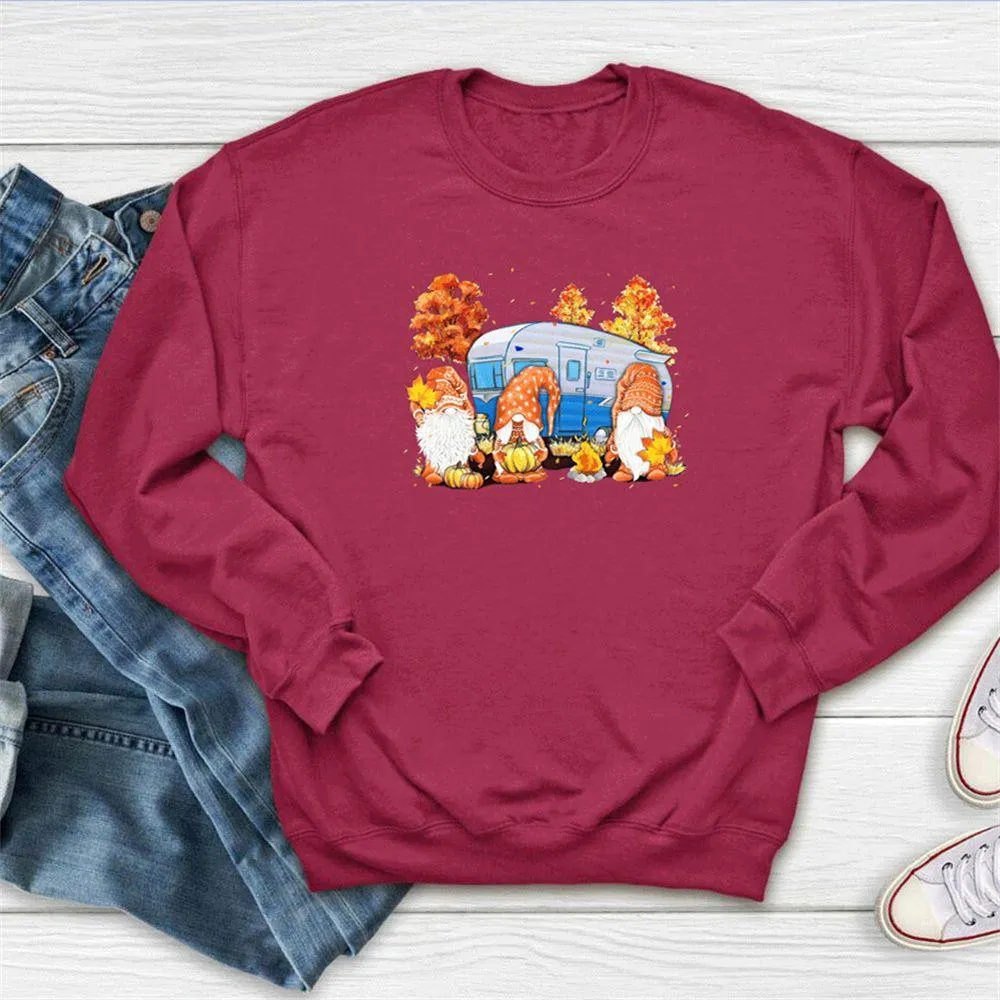 Graphic long Sleeve Shirts Blue Car
