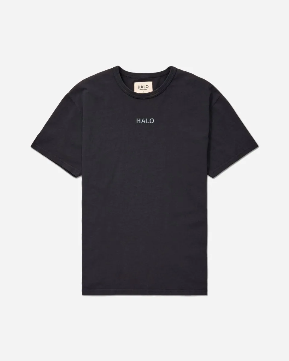 Halo Graphic Tee - Blackened Pearl
