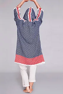 Hand-loomed 100% Turkish Cotton Long Sweater