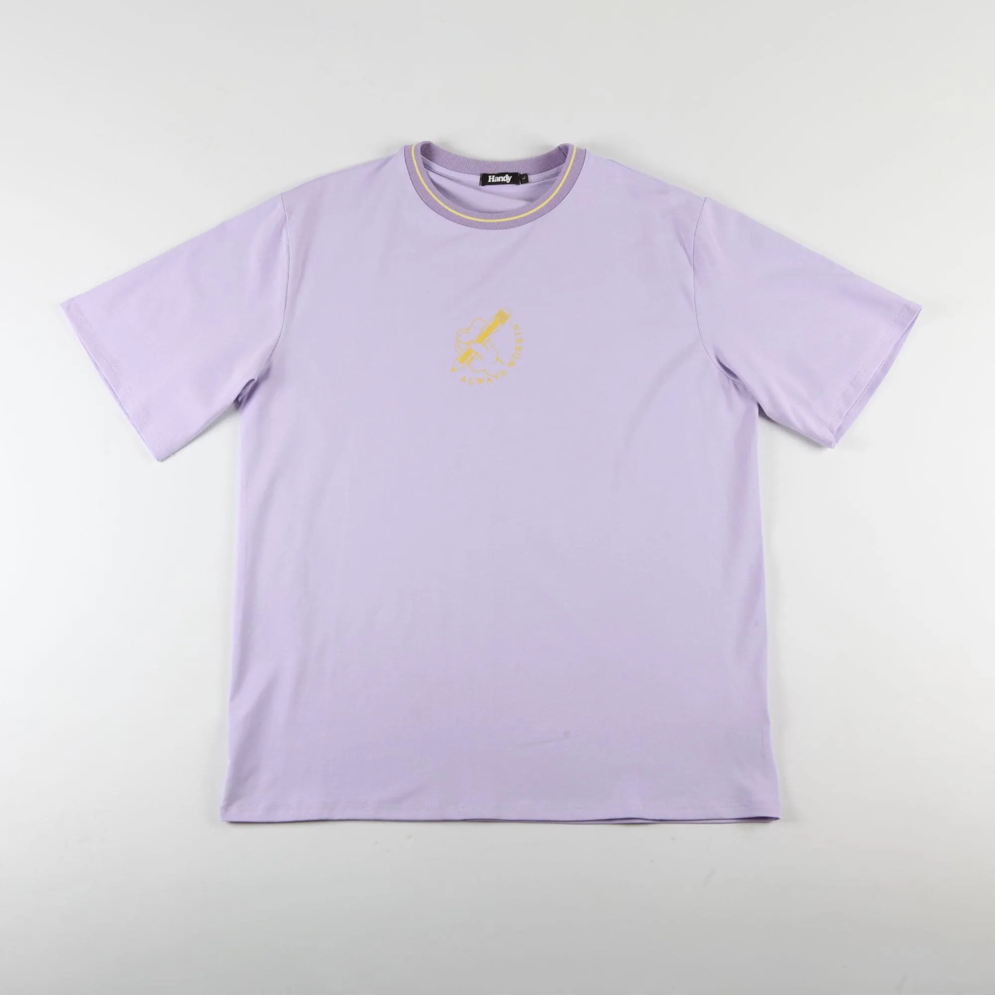 Handy 'Always Working' T-Shirt (Lavender)