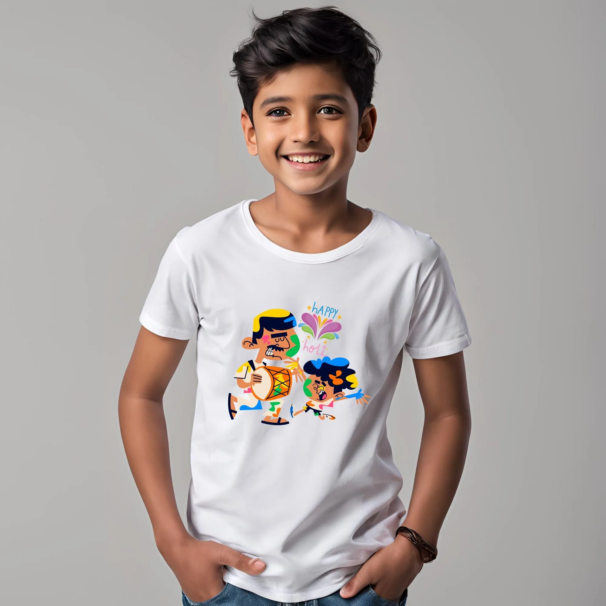 Happy Holi T-shirts For All