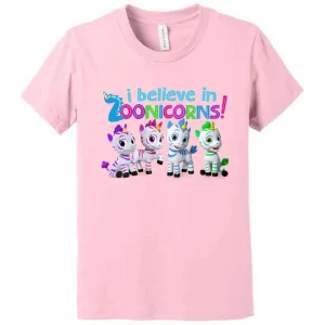 I Believe In Zoonicorns, Group, Youth Tee
