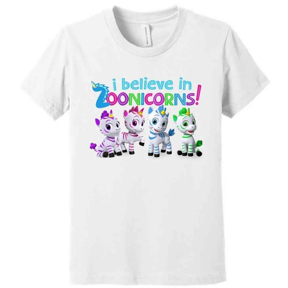 I Believe In Zoonicorns, Group, Youth Tee
