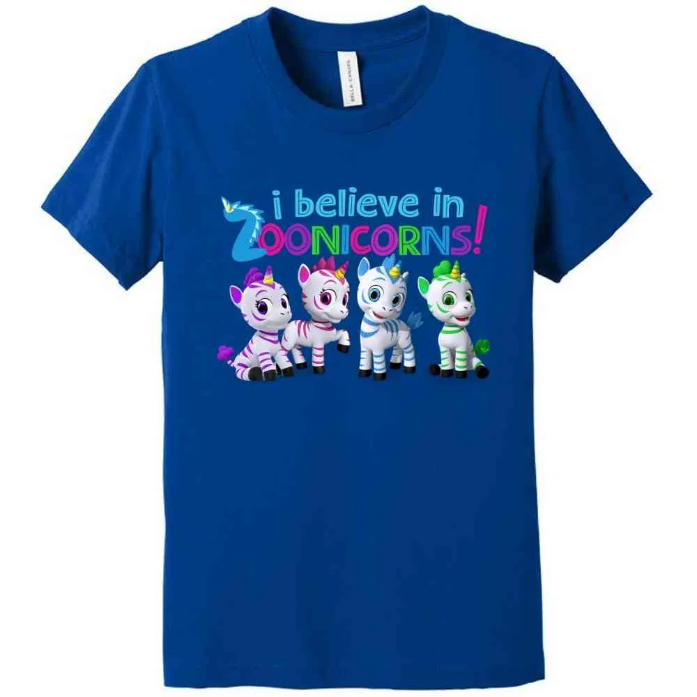 I Believe In Zoonicorns, Group, Youth Tee