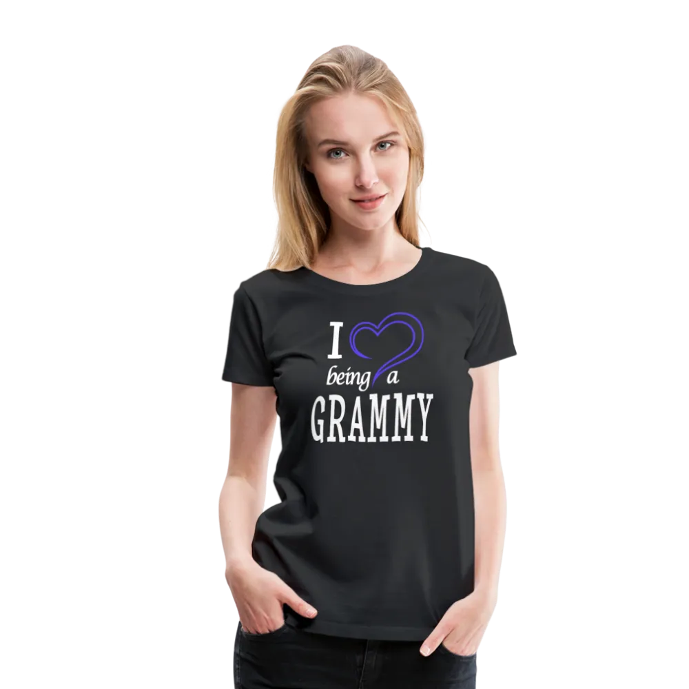 I Love Being A Grammy Women’s Premium T-Shirt (CK1548)