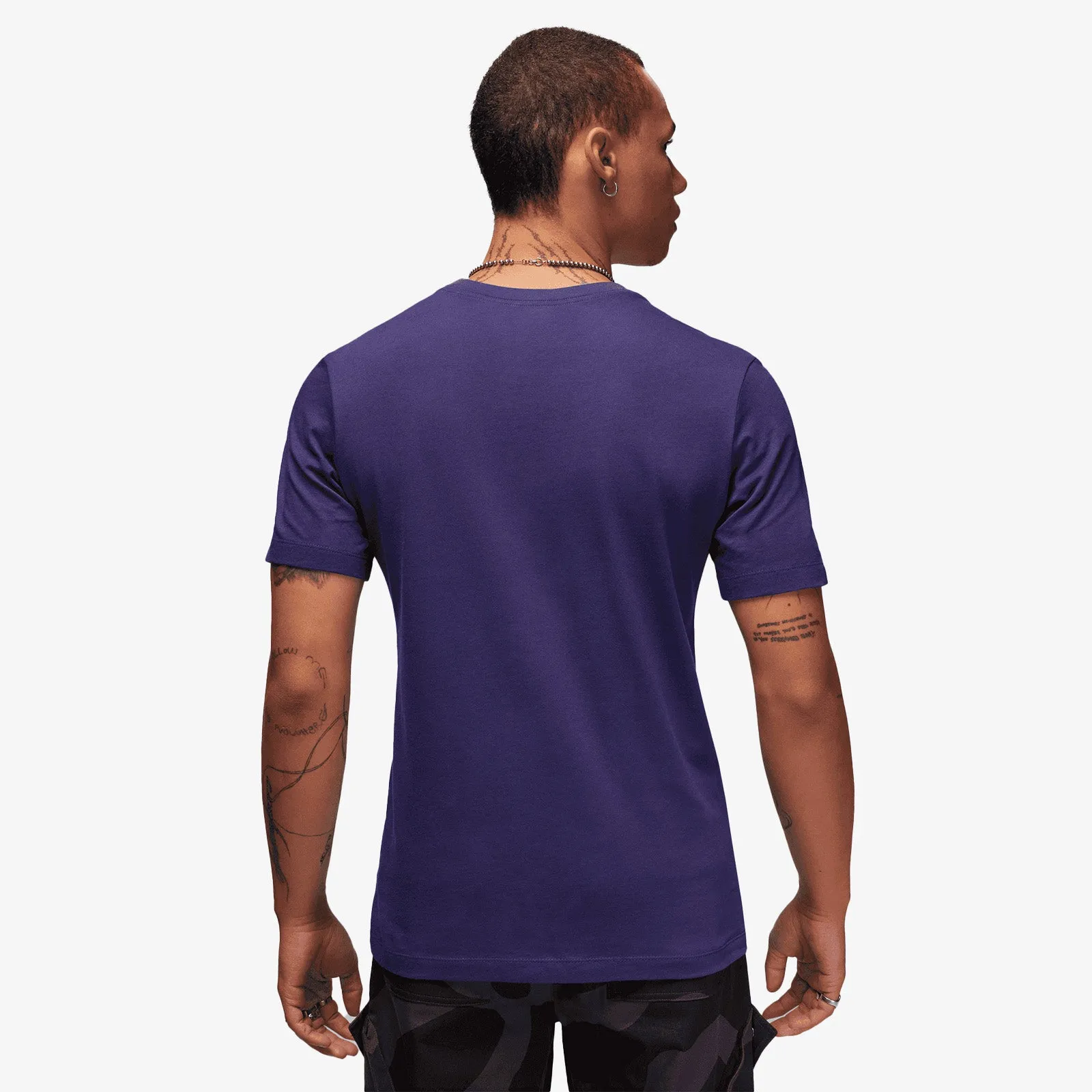 Jordan Jumpman Embroidered T-Shirt - Purple
