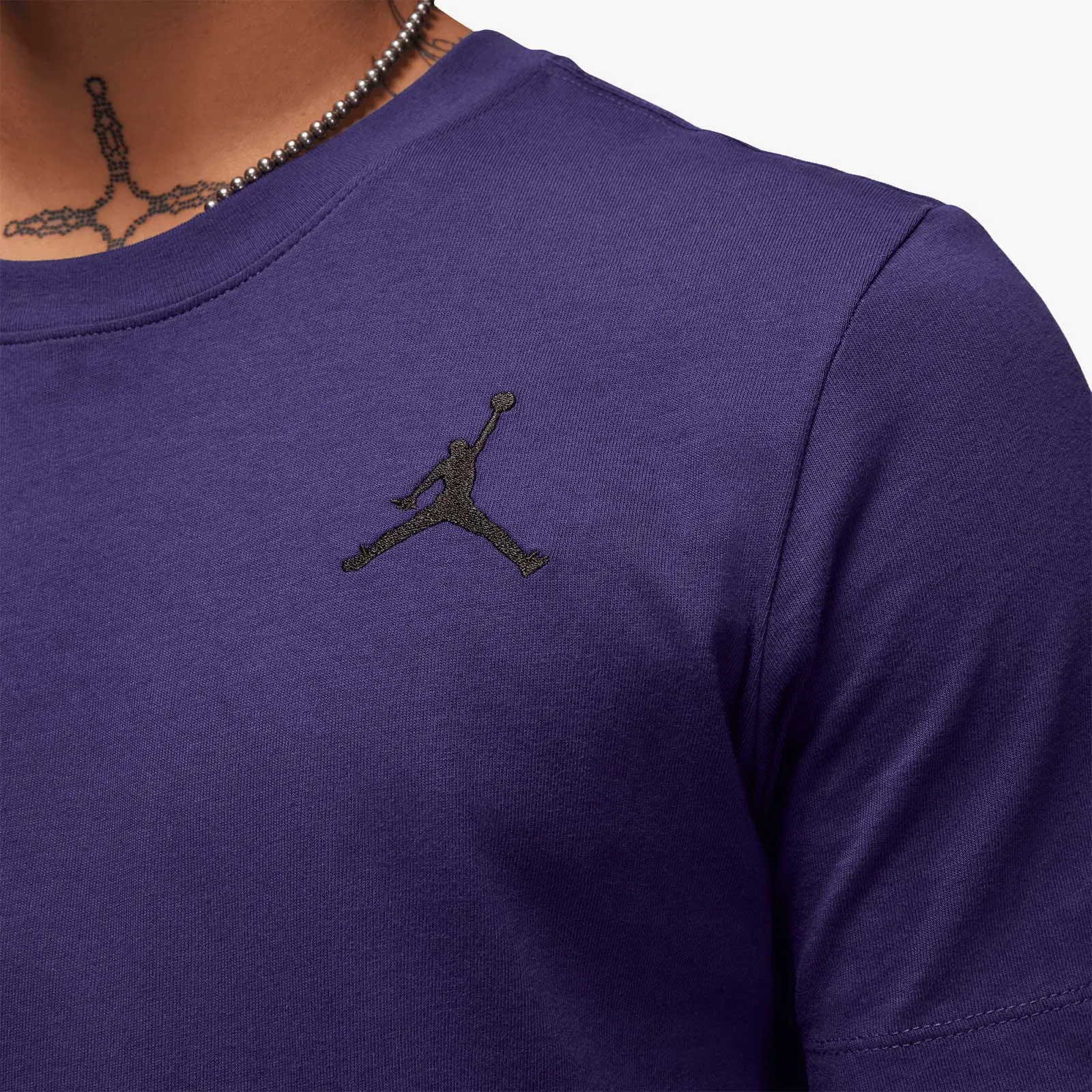 Jordan Jumpman Embroidered T-Shirt - Purple