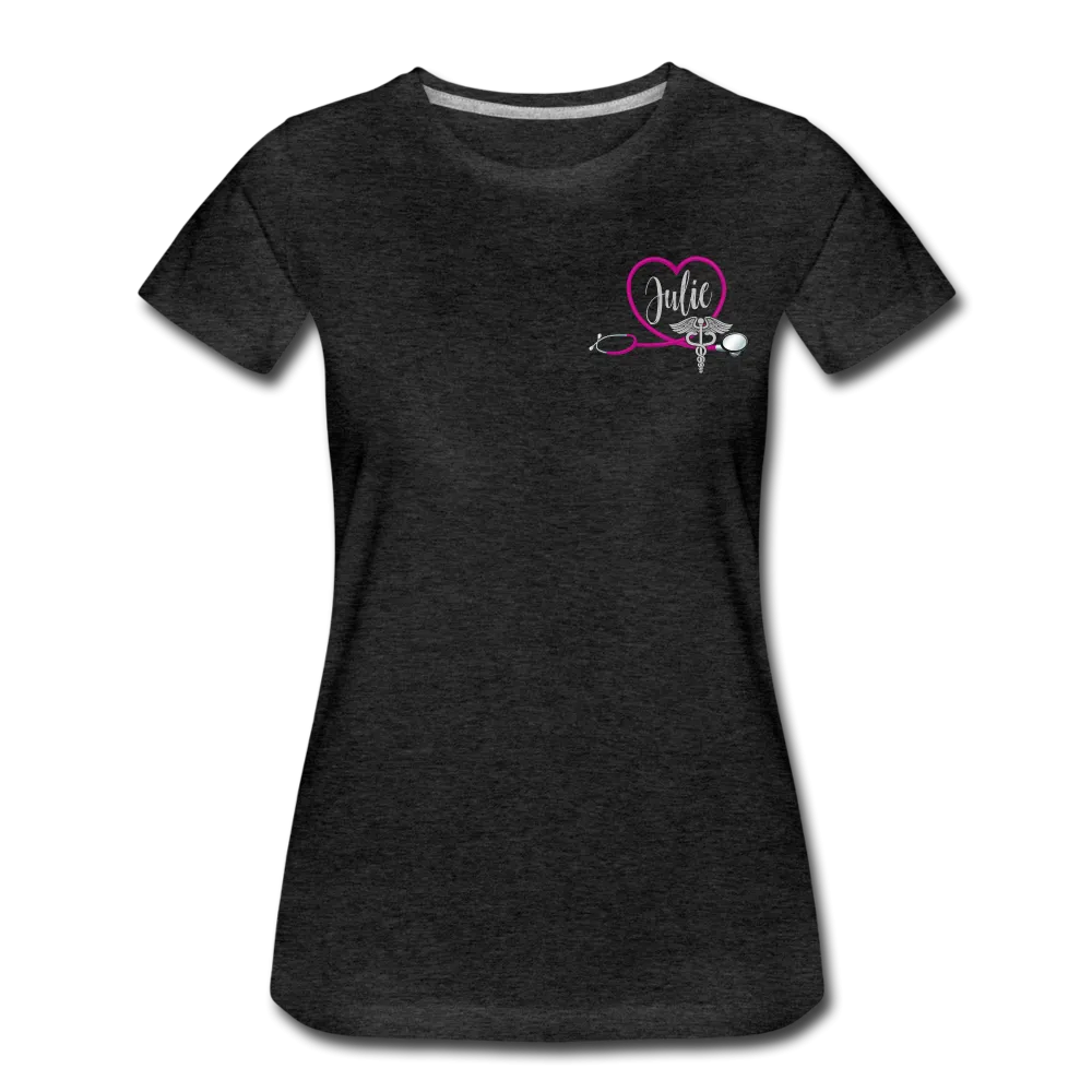 Julie Nurse Flag Women’s Premium T-Shirt JB