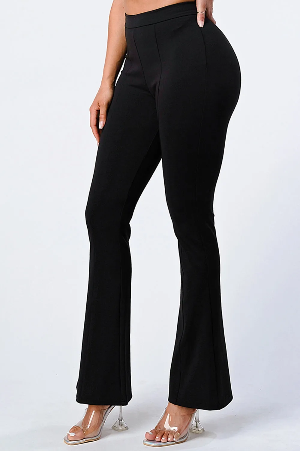 Katalina Black Flare Pants