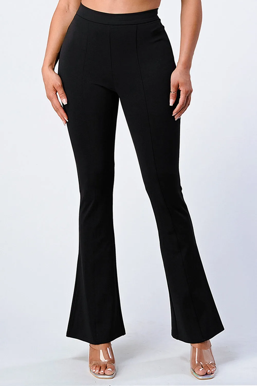 Katalina Black Flare Pants