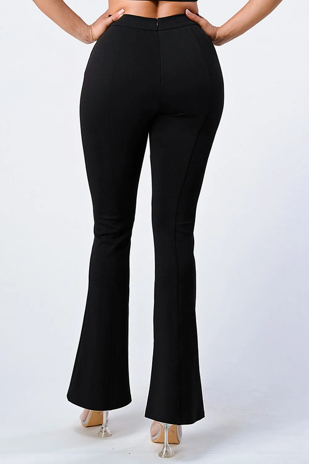 Katalina Black Flare Pants