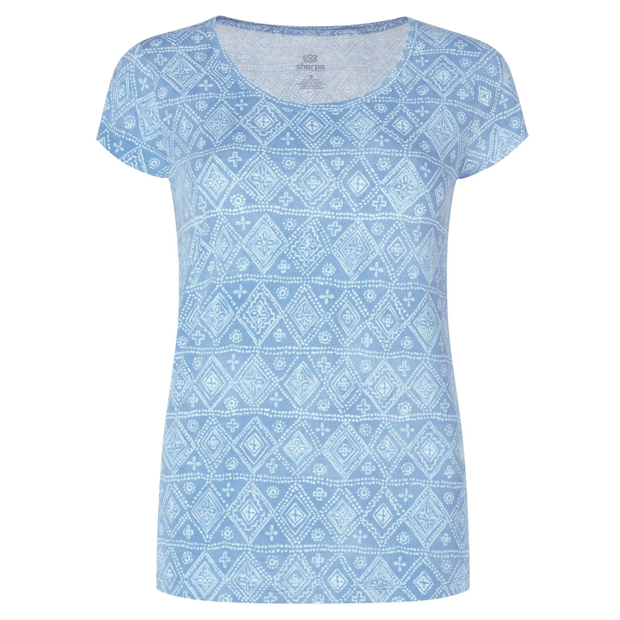 Kira T-Shirt - Slate Geo