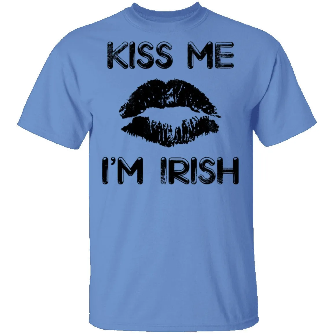 Kiss Me I'm Irish (lips) T-Shirt