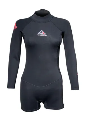 Ladies Adrenalin Wahine 2mm Long arm, short leg Spring suit