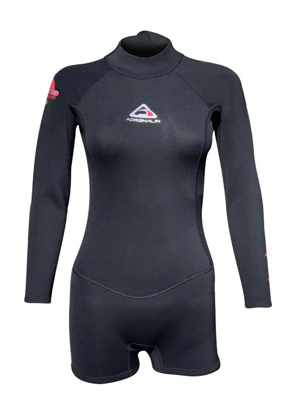 Ladies Adrenalin Wahine 2mm Long arm, short leg Spring suit