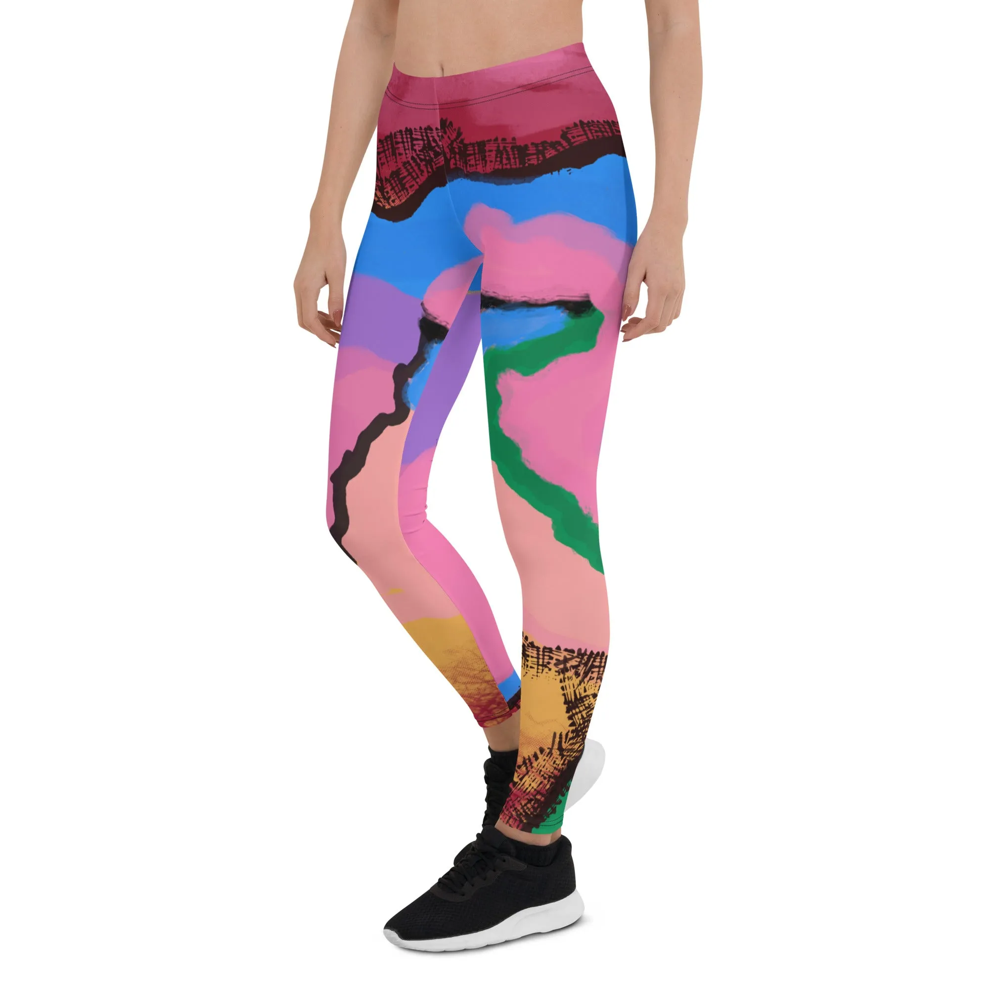Leggings, Abstract Art