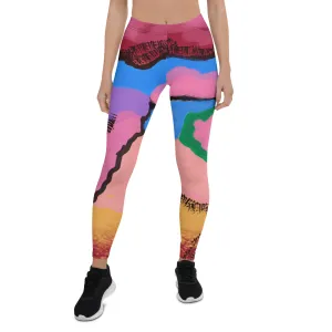 Leggings, Abstract Art