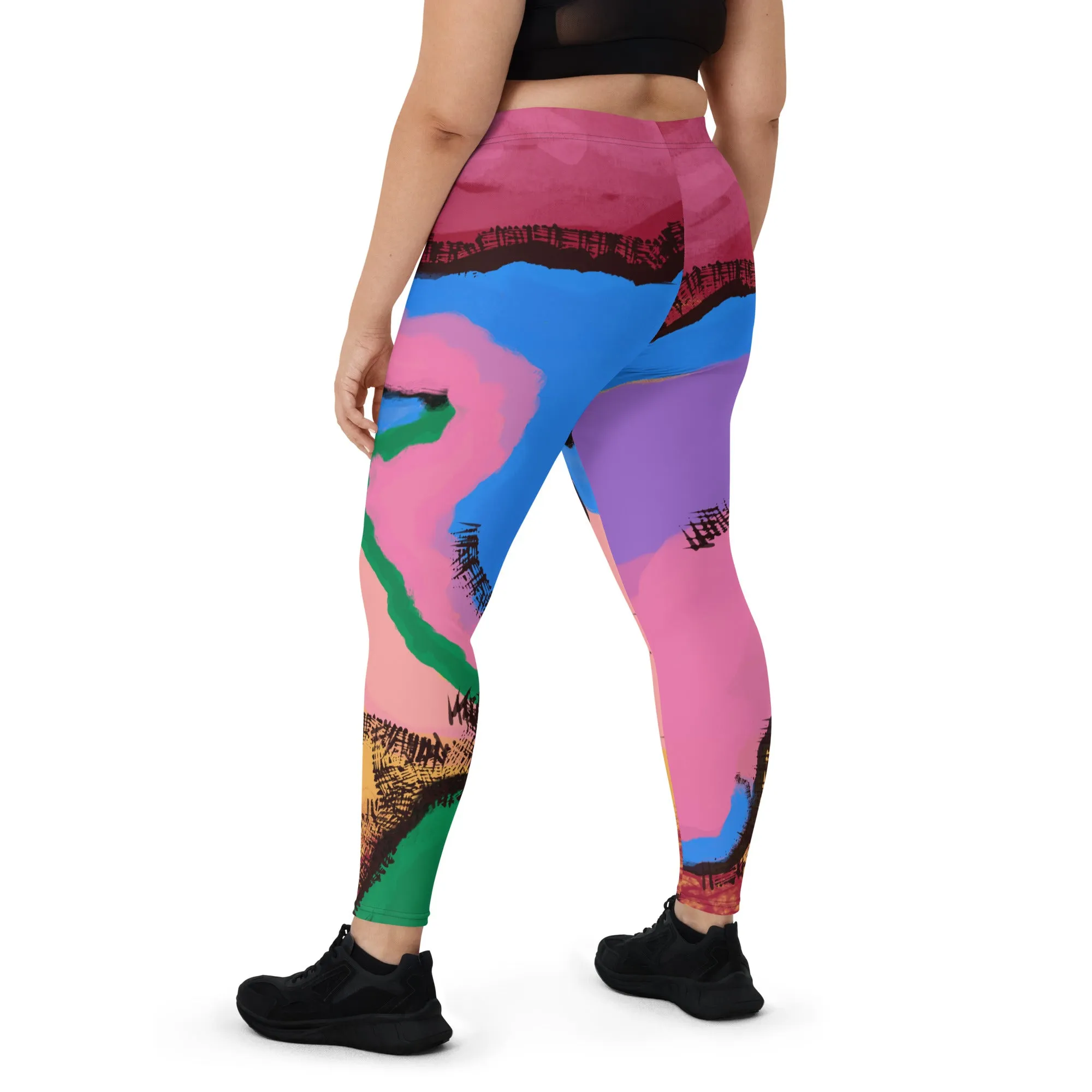 Leggings, Abstract Art