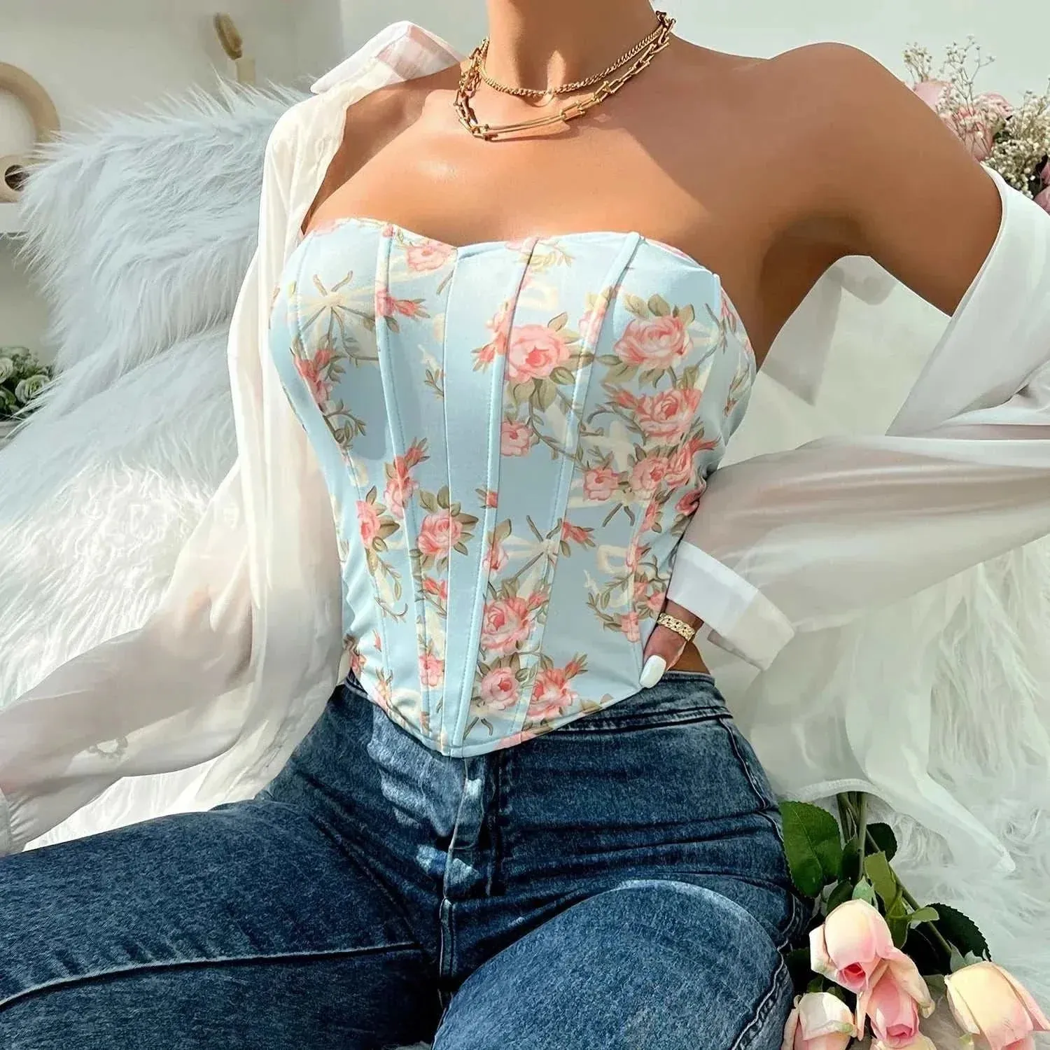 Lily Bustiers Women Top Clothes