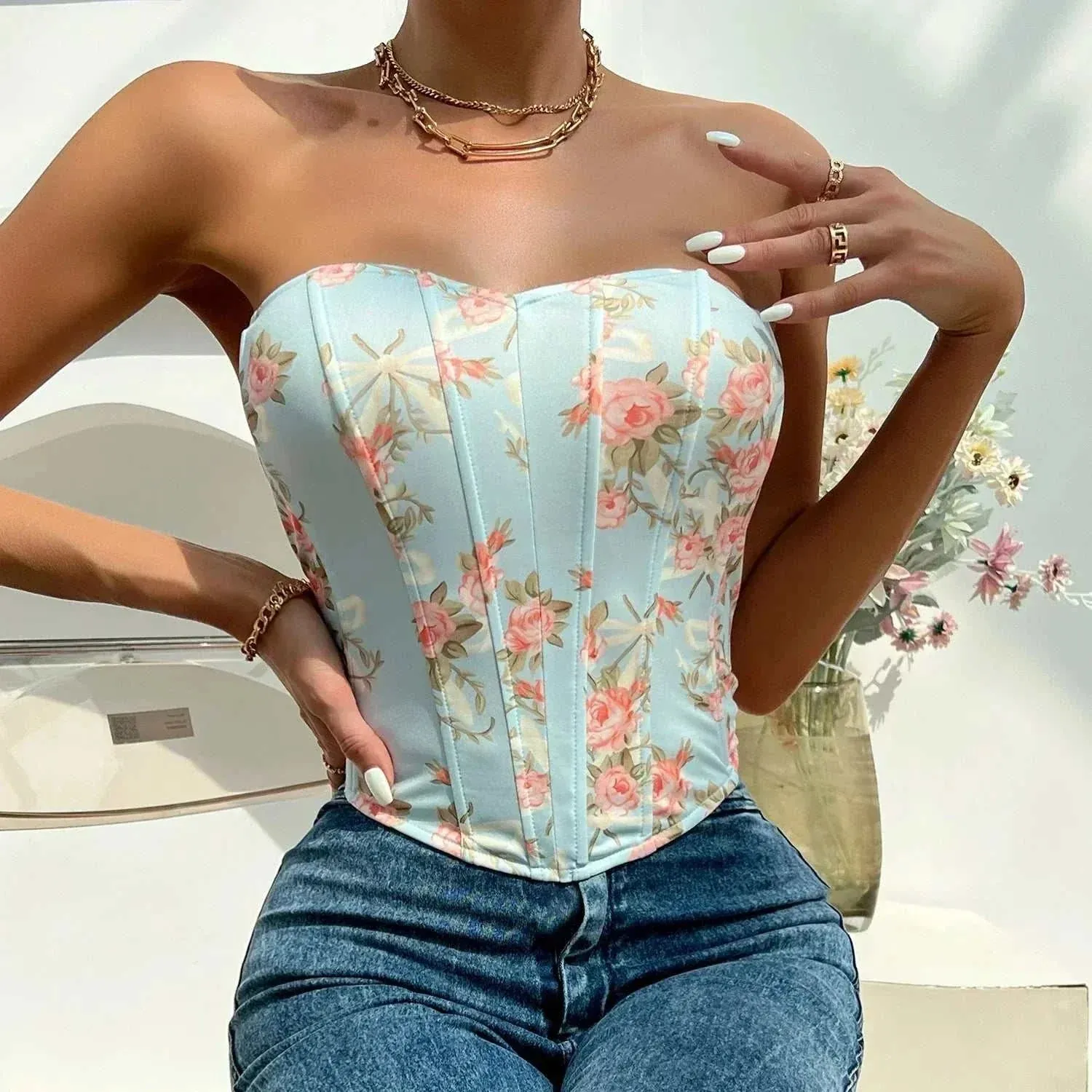 Lily Bustiers Women Top Clothes
