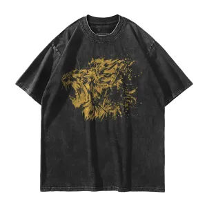 Lion Washed T-Shirt