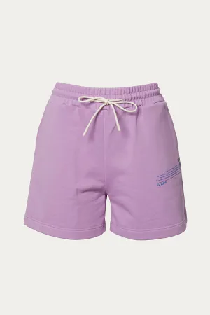LOGO-PRINT TRACK SHORTS