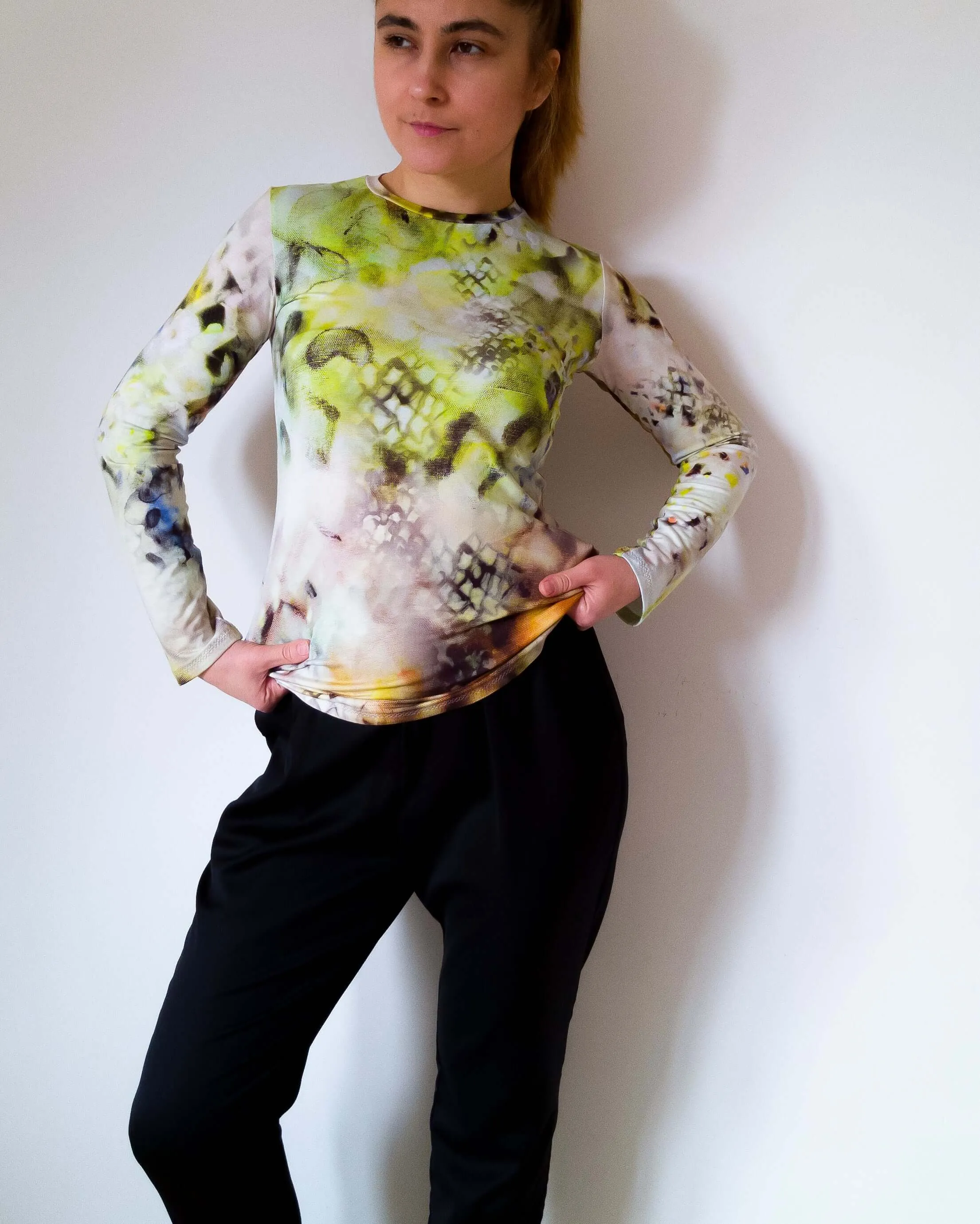 Long Sleeve T-shirt Sewing Pattern N.83
