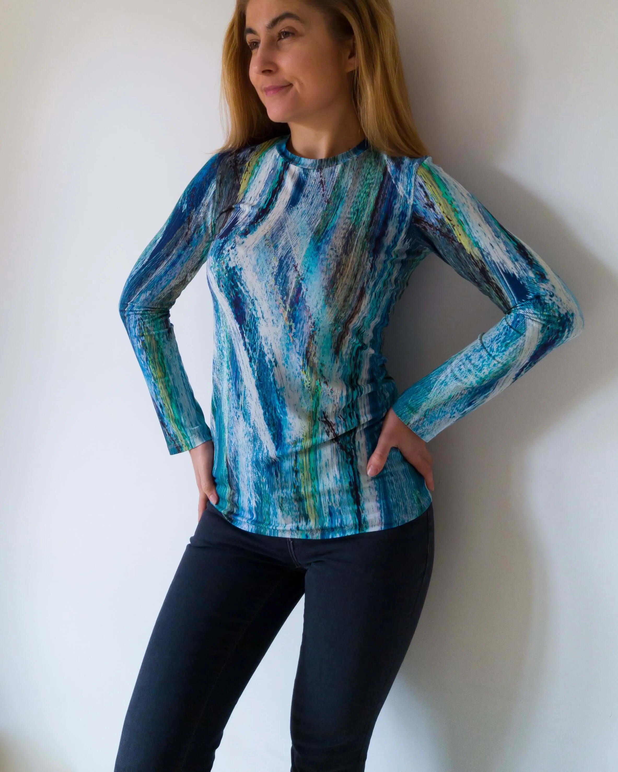 Long Sleeve T-shirt Sewing Pattern N.83